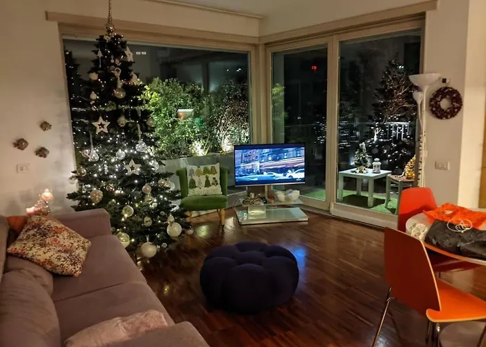 Vista San Luca Con Terrazza Panoramica Болонья